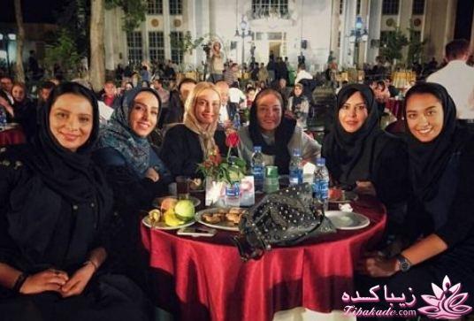 حاشیه های استقبال از کیمیا علیزاده و صف خواستگاران !